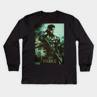Snake Kids Long Sleeve T-Shirt